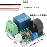 Youmile 2x AC Current Sensor Module 0-5A Relay Over-Current Protection Switch view 3