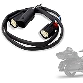 WOWTK Tour Pack Quick Disconnect Wiring Harness for Harley 2014-2024 Models | for Road King Road Glide Street Glide Electra Glide Standard and Select CVO