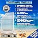 (6) Black & White Label Premium Plastic Flasks Liquor Rum Runner Flask Cruise Kit Sneak Alcohol Drink Wine Pouch Bag Set Reusable Concealable Flasks for Booze & Cocktails 2x32oz+2x16oz+2x8oz + Funnel
