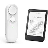 Page Turner for Kobo eReaders, Exclusively Kobo Remote, White | Bluetooth Connection, Clip-free Design, Zero-Latency, Hands-Free Reading