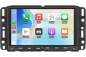 AWESAFE 8" Touch Screen Car Radio for Chevy Silverado Tahoe GMC Sierra Yukon 2007-2013, Android 13 Silverado Radio with CarPlay Android Auto Bluetooth GPS Navigation