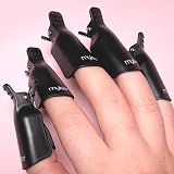 MYLEE 10 Pcs Soak Off Nail Clips Set Gel Polish Remover Plastic Reusable view 9