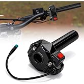 5-Pin Throttle Twist Grip for Talaria Sting MX3 MX4 MX5 | 5-Wire Cable Electric Dirt Bike,Nylon Handle