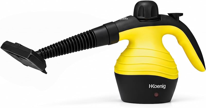 Handdampfreiniger 4,2 bar NV60, 250 ml, Tragbar, Tragbar, Kompakt, Ergonomisch, Leistungsstark 1000W, 6 Mehrzweckzubehör — Foto 3 von 8