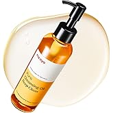 MANYO Pure Cleansing Oil Korean Facial Cleanser, Blackhead Melting, Daily Makeup Removal with Argan Oil, Korean Skin care 6.76 fl oz (200ml)