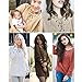 BOBIBI Women's Lace Up Front V Neck Long Sleeve Knit Pullover Sweater Mini Dress Top