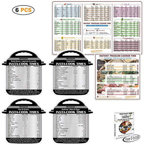 Cheat Sheet Instant Pot Guide Book Pcs Fit Instant Pot Electric