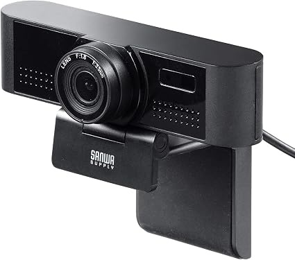 Amazon サンワダイレクト Webカメラ 広角90 ノイズ軽減マイク内蔵 自動光補正 フルhd 1080p ケーブル長3m Zoom Skype対応 レンズカバー付 400 Cam083 サンワダイレクト ウェブカメラ 通販
