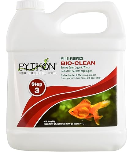 Python Multi-Purpose Bio-Support 67.6 Oz - Aquarium Filter Jump Start With Beneficial Bacteria