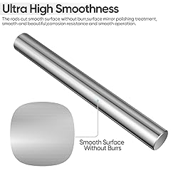 8mm x 300mm (0.315 x 11.81 inch) Linear Motion Rods