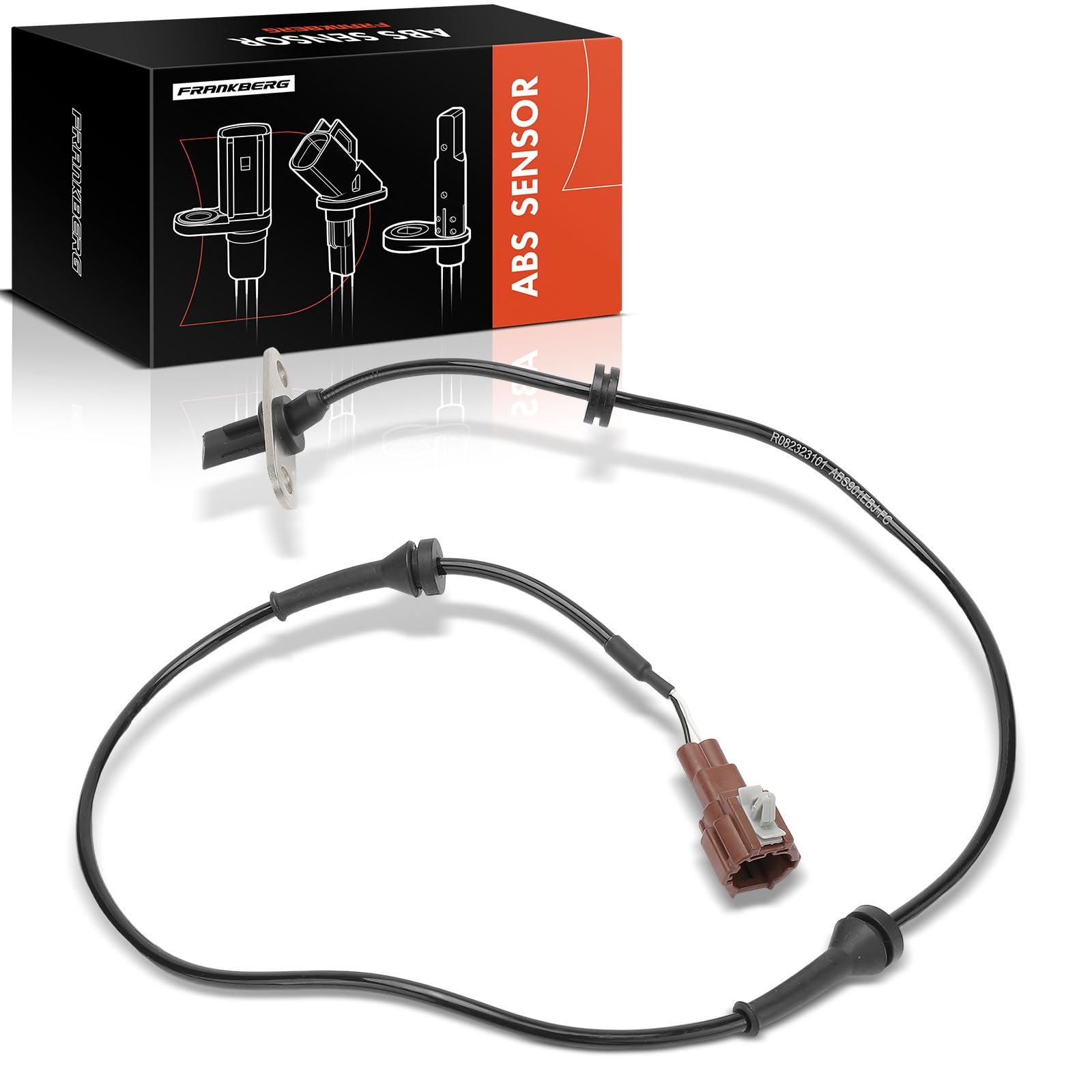 Frankberg ABS Sensor Rear Left Replacement for Navara D23 3.0L 2014-2017 NP300 Navara D40 2.5L 3.0L 2005-2015 Replace# 47901-EB300