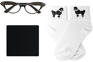 Hip Hop 50's Shop 50's 3 Piece Costume Accessory Set for Kids Toddler and Child