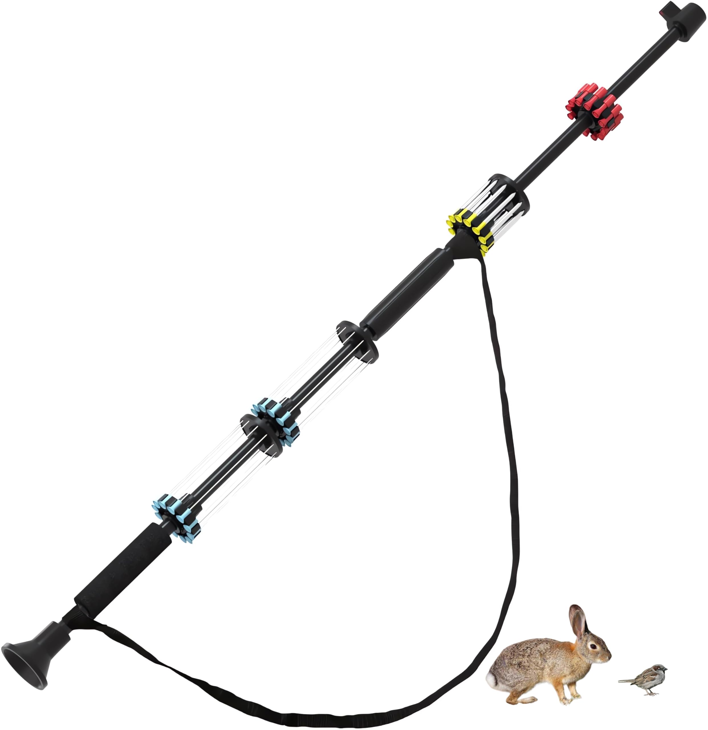 Photo 1 of Blowgun for Hunting 36” Blow Dart Gun Kit with 48 Darts All Aluminum Made, with Sling, Tactical Grip and Optic Sight?Blow Gun with Darts