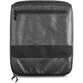 ETCHR Slate Satchel - 2 in 1 Art Travel Case and Messenger Bag for Art Supplies - Weatherproof Portfolio - Tripod Mountable f
