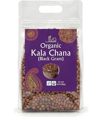 Amazon.com : Jiva Organics Organic Kala Chana 2 Pound Bulk Bag