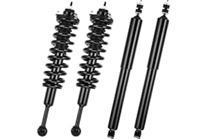 YITAMOTOR Front Complete strut and Rear Shocks Quick Struts Assembly Compatible with 2005-2015 Tacoma
