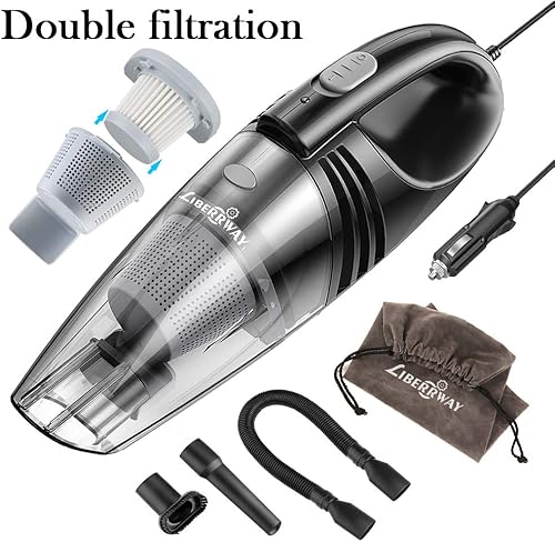 Aspiradora de coche de alta potencia DC 12v portátil