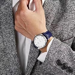 Danxancy Genuine Leather Watch Bands,Quick Release