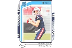 PANINI 2024 Donruss #379 Drake Maye Rated Rookie New England Patriots NFL Football Base Trading Card