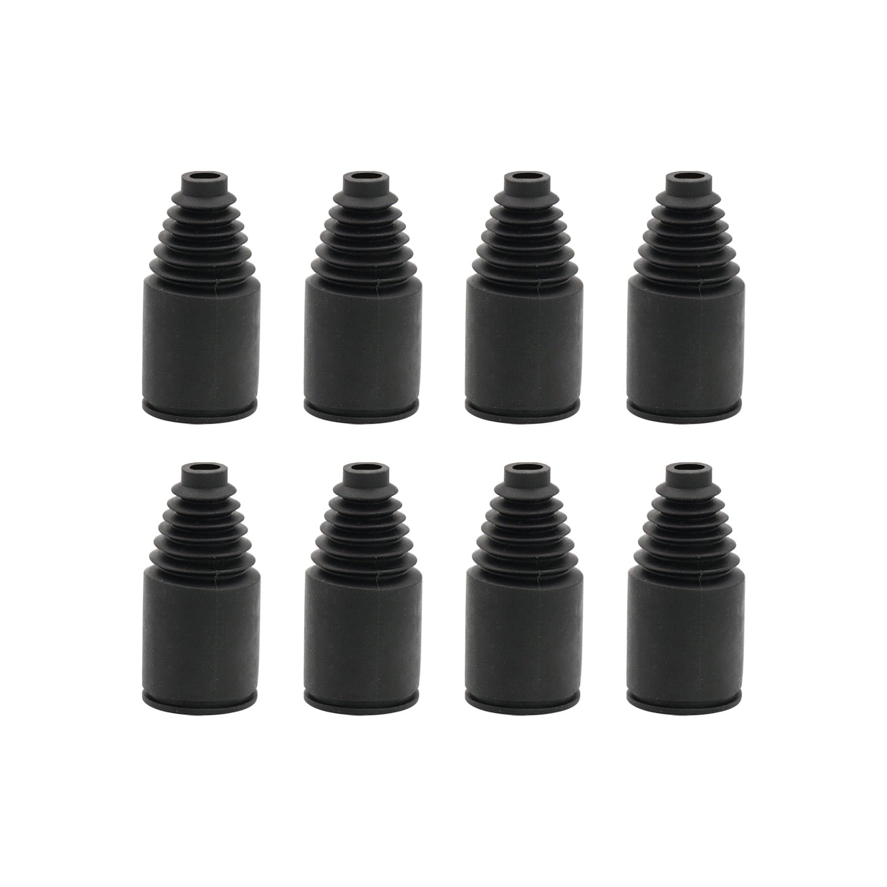 smTSRC Axle Boot 8PCS Kit For 1/5 HPI Rovan Km Mcd Redcat Rcmk BAJA 5b Truck Rc Car Parts (Black)