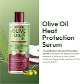 ORS Olive Oil Heat Protection Hair Serum 177ml Coconut Oil Frizz Free Drying view 4