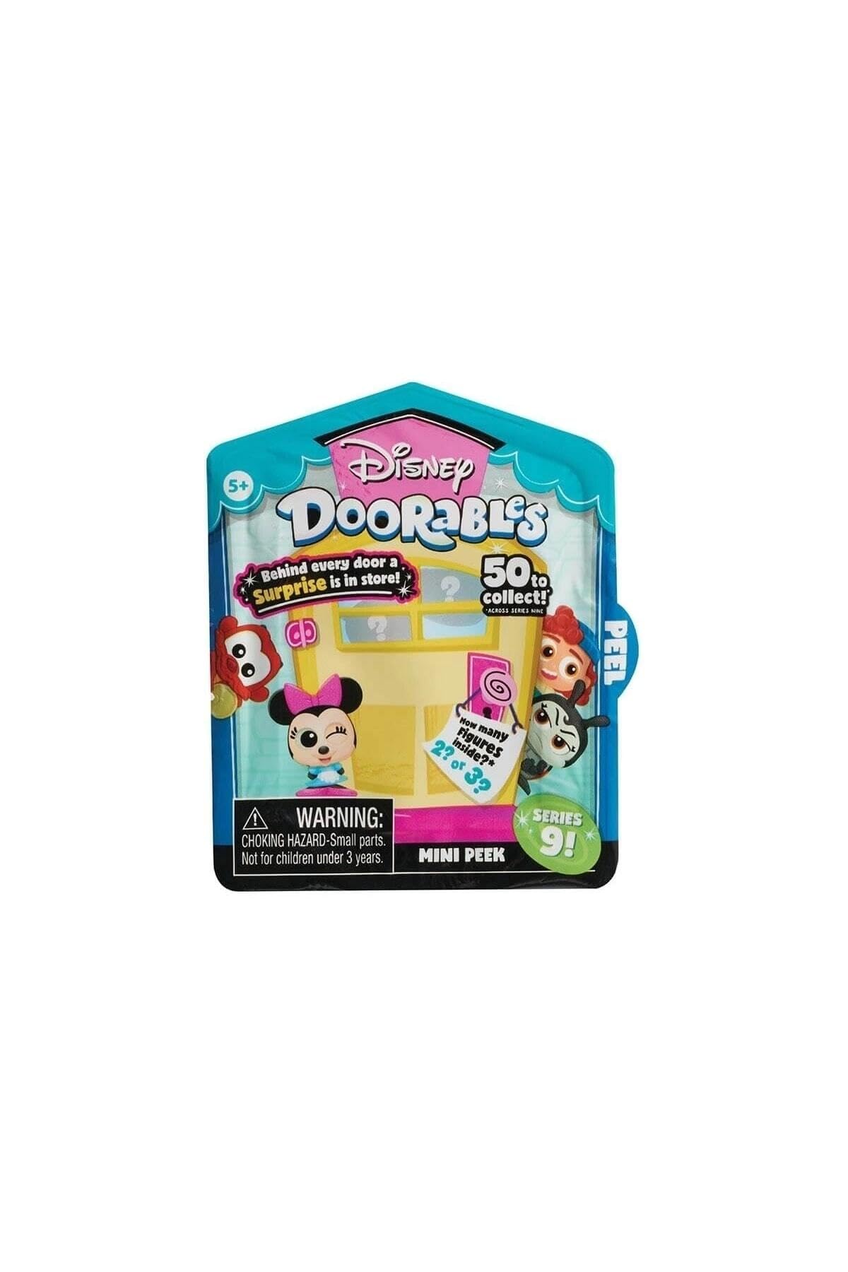 DOORABLES -Disney, Mini Peek Set with 2 or 3 Surprise Figurines, New Series, Random Models, Toys for Children from 5 Years, DRB11