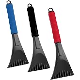 3pcs Car Ice Scrapers, Windshield Ice Scraper Ice Remover Accessories Windshield Window Frost Scratch Snow Remover Tool for Winter
