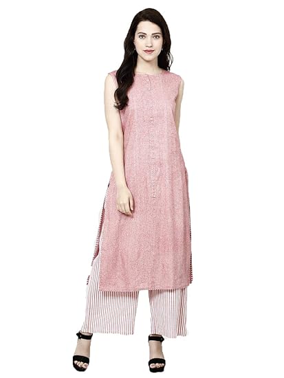 Light pink kurti Clearance