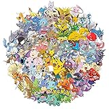Cartoon Stickers[100pcs], Cute Animals Monsters Sticker for Kids Toddlers Children Teen, Vinyl Graffiti Decals for Laptop Hydro Flask Water Bottles Bike Luggage, Best Reward Sticker for School Teacher