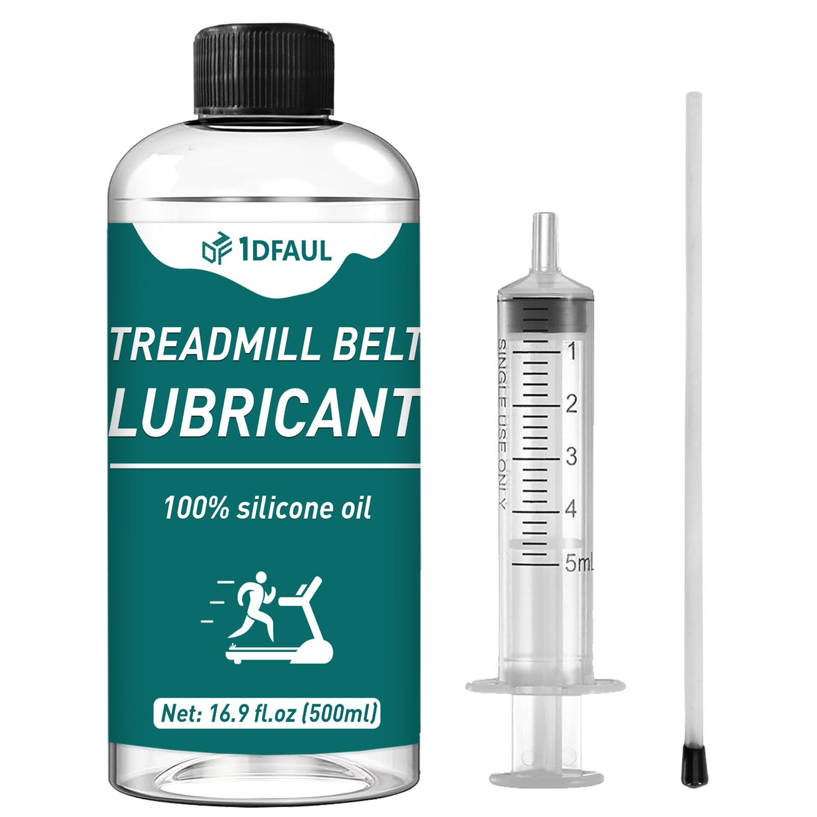 Photo 1 of 1DFAUL 500ml Treadmill Oil Belt Lubricant, Silicone Treadmill Lubricant for Belt High Temperature Resistance, Reduces Friction, Noise & Wear, Suitable for Various Treadmills Models