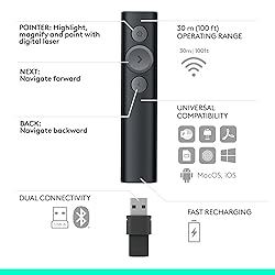 Logitech Spotlight Presentation Remote - Universal
