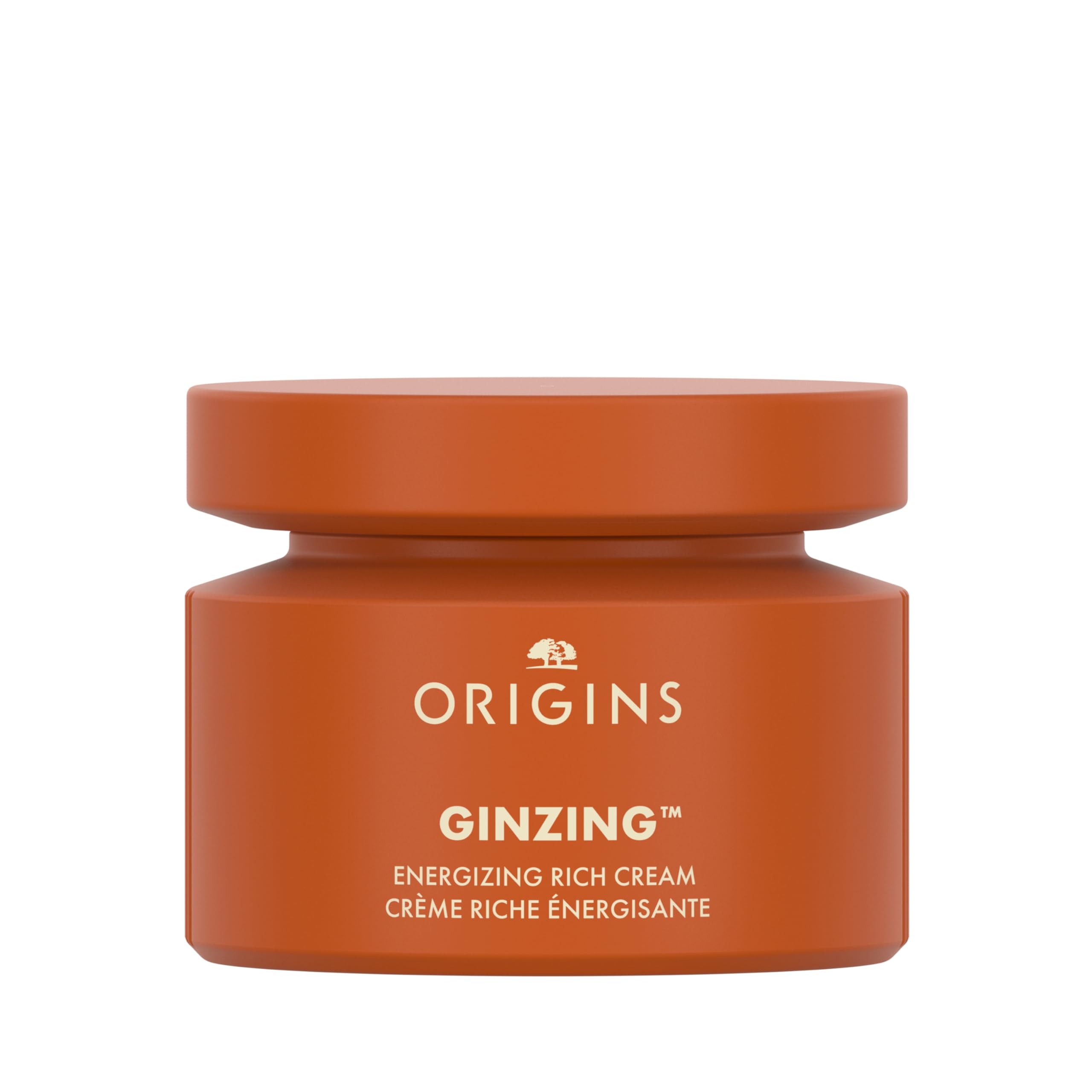Origins GinZing Energizing Rich Cream | Face Moisturizer for Dry Skin with Niacinamide, Caffeine, & Ginseng, 50 ml
