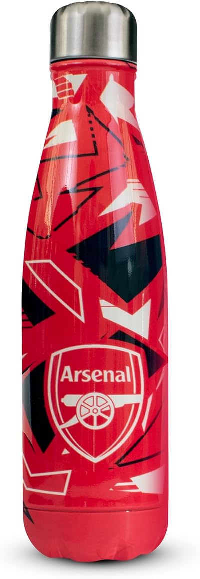 Hy-Pro Arsenal F.C. Thermal Bottle Stainless Steel Double Wall Vacuum Flask 24h