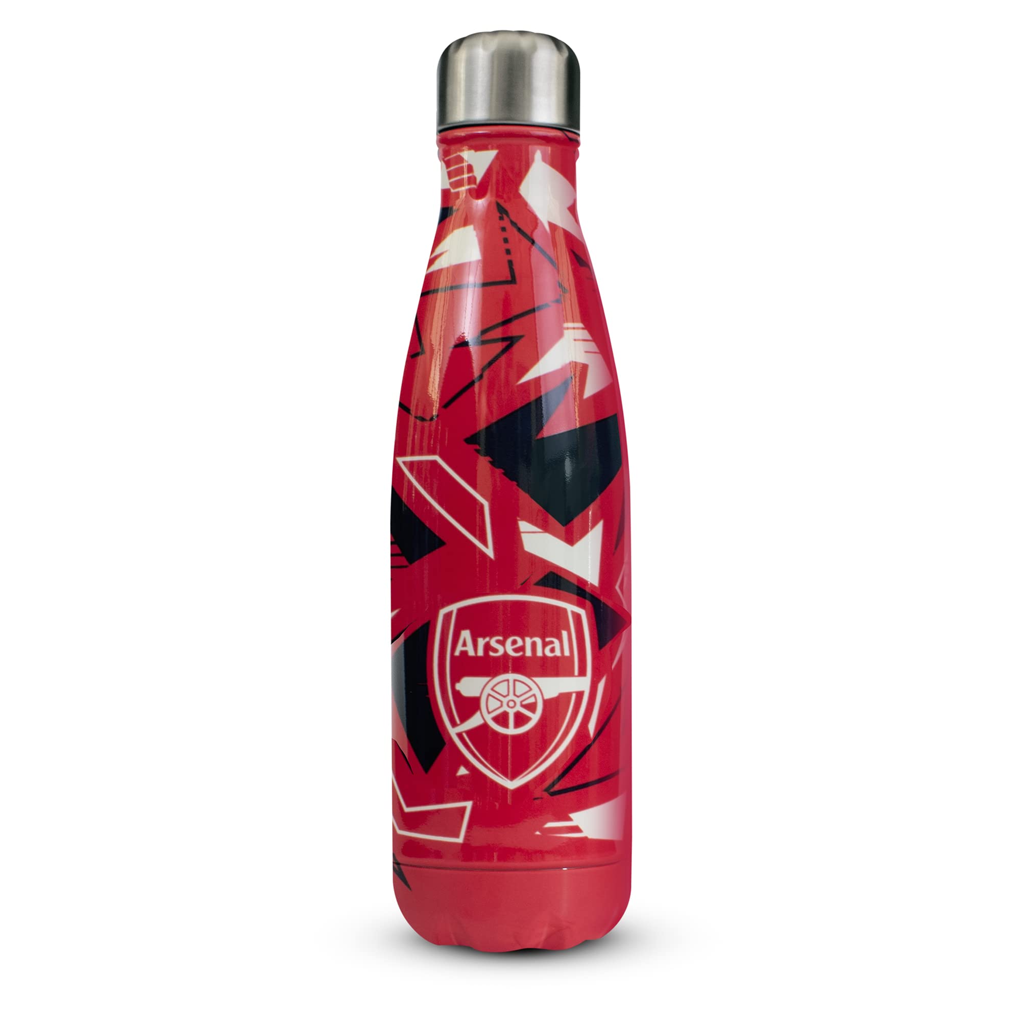 Hy-Pro Officially Licensed Arsenal F.C. Thermal Bottle - Stainless Steel, Double Wall, Vacuum Flask, Fade Design, Lightweight, Leakproof, Great Football Gift Idea โ image 1