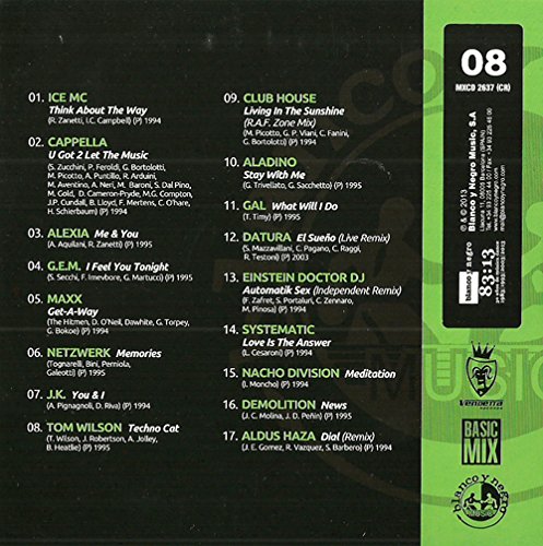 Cappella - 90s Eurodance (Ibiza, Barcelona, Rimini) Ed. Ocho (Compilation Cd, 17 Tracks) - Zortam Music