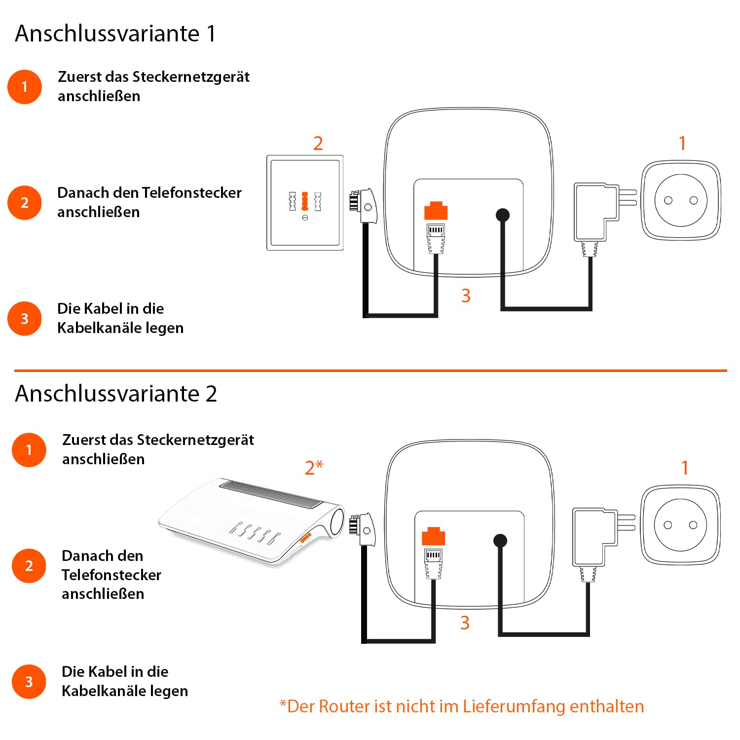 Gigaset E290 - Schnurloses Senioren-Telefon ohne Anrufbeantworter mit großen Tasten - Zielwahltasten für wichtige Nummern, Verstärker-Funktion für extra lautes Hören, schwarz [Deutsche Version] 3