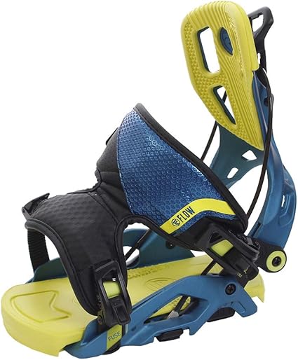 neon snowboard bindings
