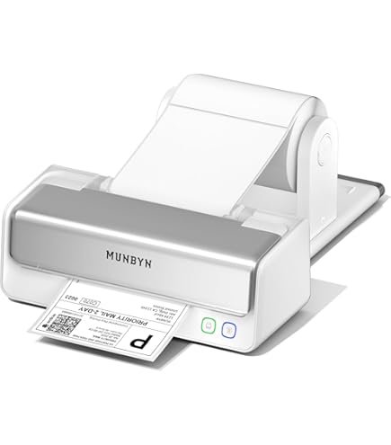 Amazon.com: MUNBYN Bluetooth Thermal Label Printer 941B+ILH03 5-in