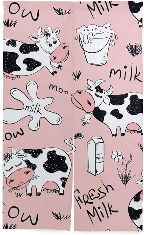 Amazon マキク Makiku のれん 牛柄 暖簾 おしゃれ ロング 洗濯可 突っ張り棒付き 幅86cm 丈143cm のれん オンライン通販 Amazon マキク Makiku のれん 牛柄 暖簾 おしゃれ ロング 洗濯可 突っ張り棒付き 幅86cm 丈143cm のれん オンライン通販