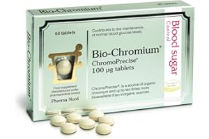 PHARMA NORD Bio-Chromium 100mcg | 10x Better Absorption | Patented Formula for preventing Cravings | ChromoPrecise Organic Chromium Supplement | Manufactured to Pharmaceutical Standards (150)