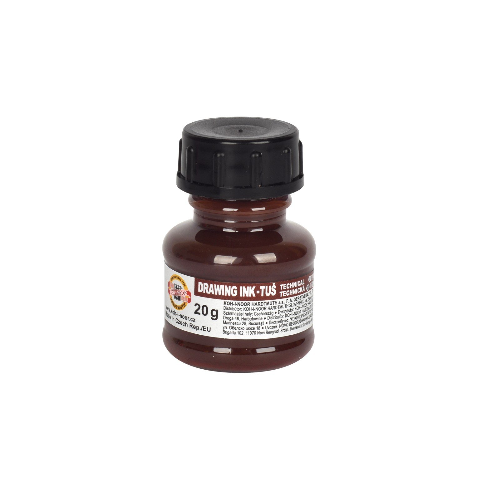 Koh-I-Noor 141700902LP 20 g Technical Drawing Ink - Brown
