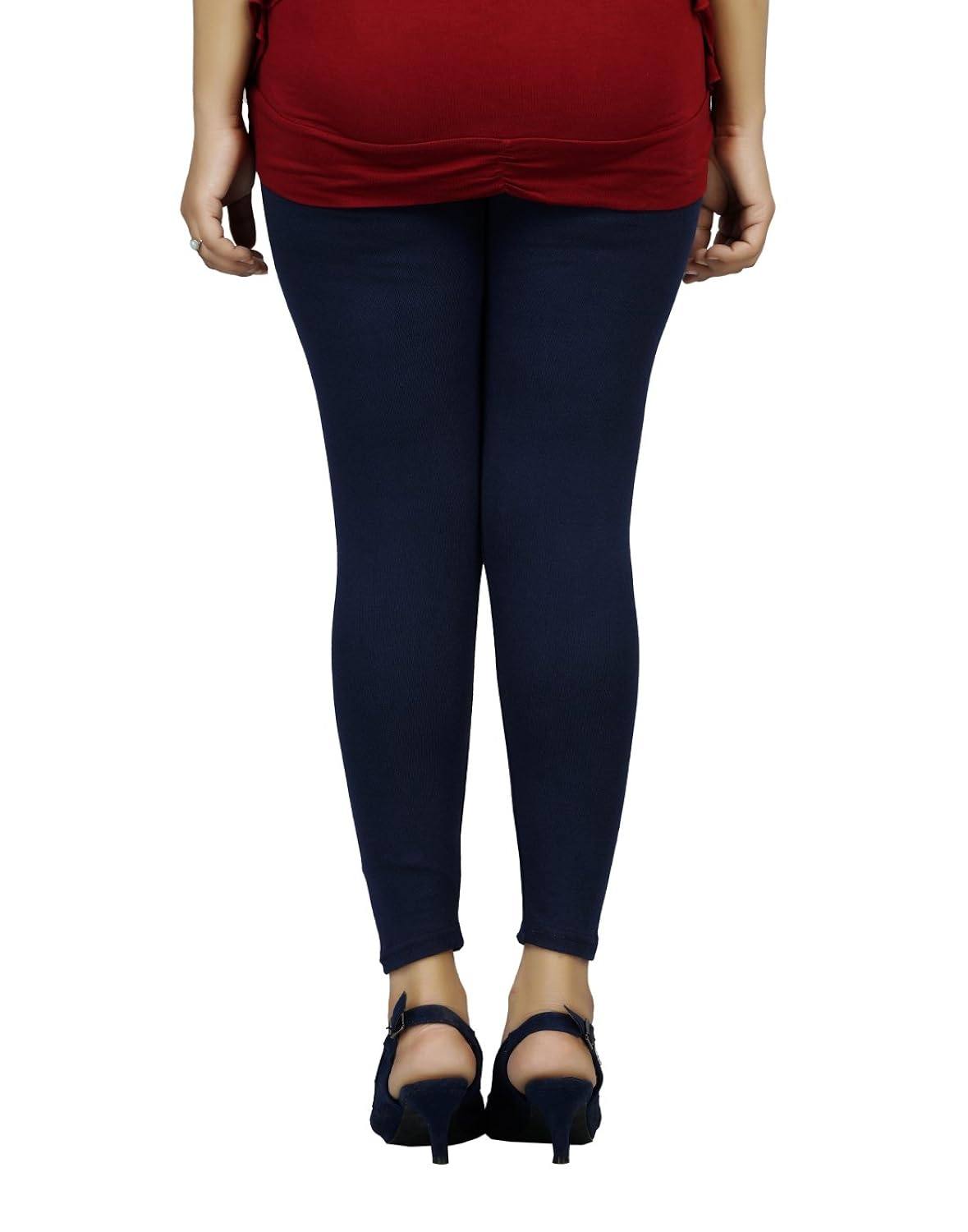 sfa combo of 2 women ankle length cotton lycra leggings