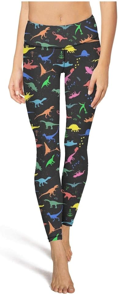 dinosaur workout leggings