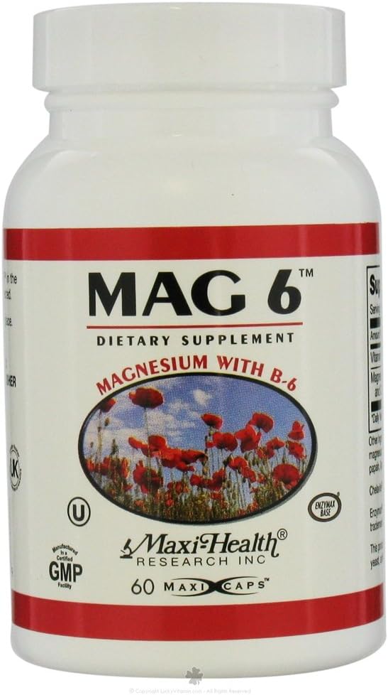 Mag 6 - Vegetarian Maxi-Health 60 Caps