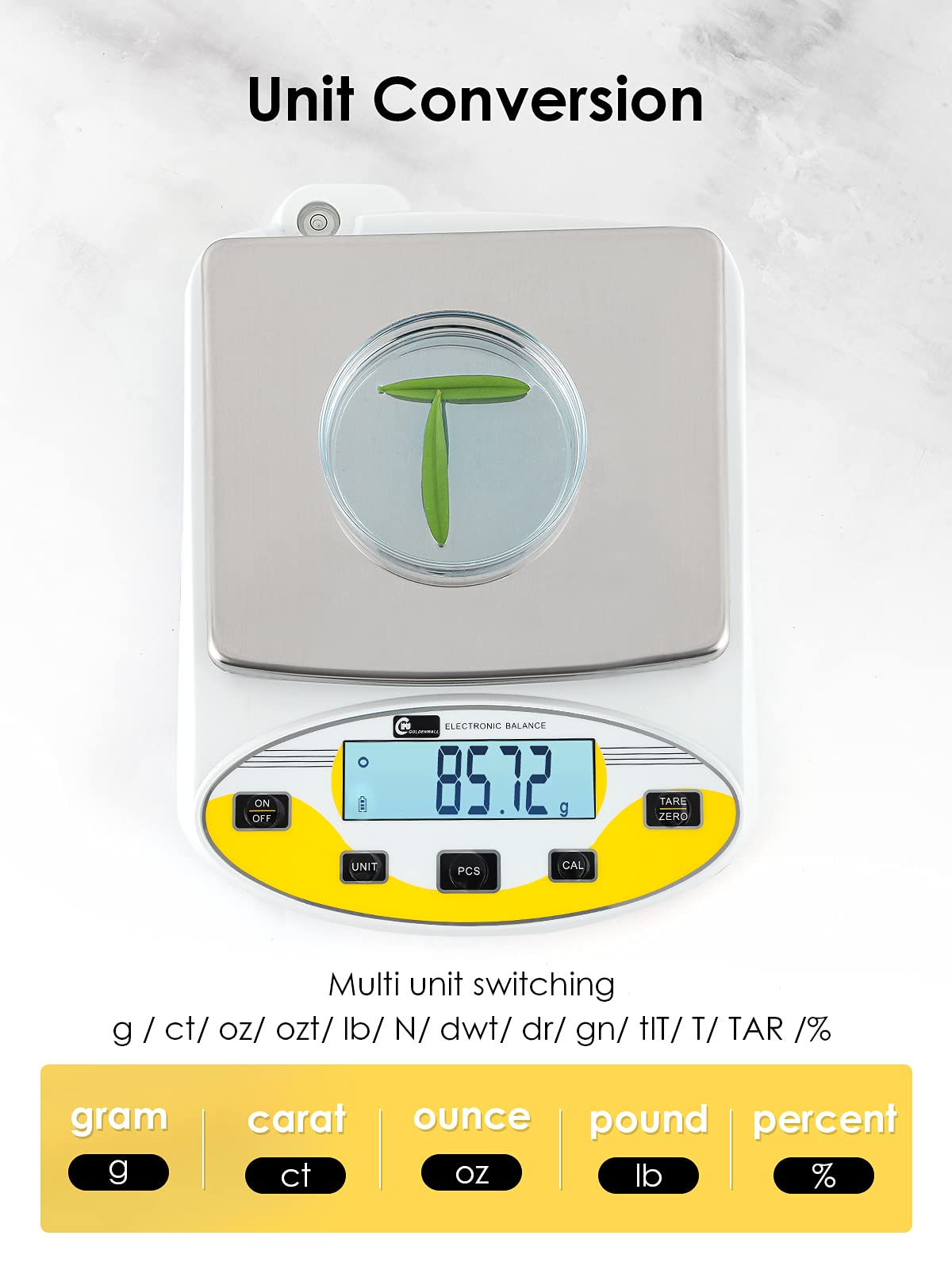 Digital Laboratory Scale FLB FORELIBRA Precision Lab Scale - 5000g X 0 ...