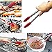 Kitchen Tongs, Set of 3-7, 9, 12 Inch Heavy Duty, Non-stick Silicone, Stainless Steel Locking Kitchen Tongs for Barbeque, Cooking or Grilling