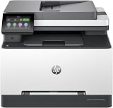 HP Color Laserjet Pro MFP 3301cdw Wireless All-in-One Color Laser Printer, Scanner, Copier, Best-for-Office (499Q3F) (Renewed)