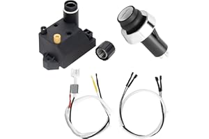 SafBbcue 67053 Grill Igniter Button,GS4 Grill Ignitor Kit Replacement for Weber Spirit II E-210, S-210, e-310, s-310,SP-310 Series Grills Models with Up Front Controls (2017 and Newer)