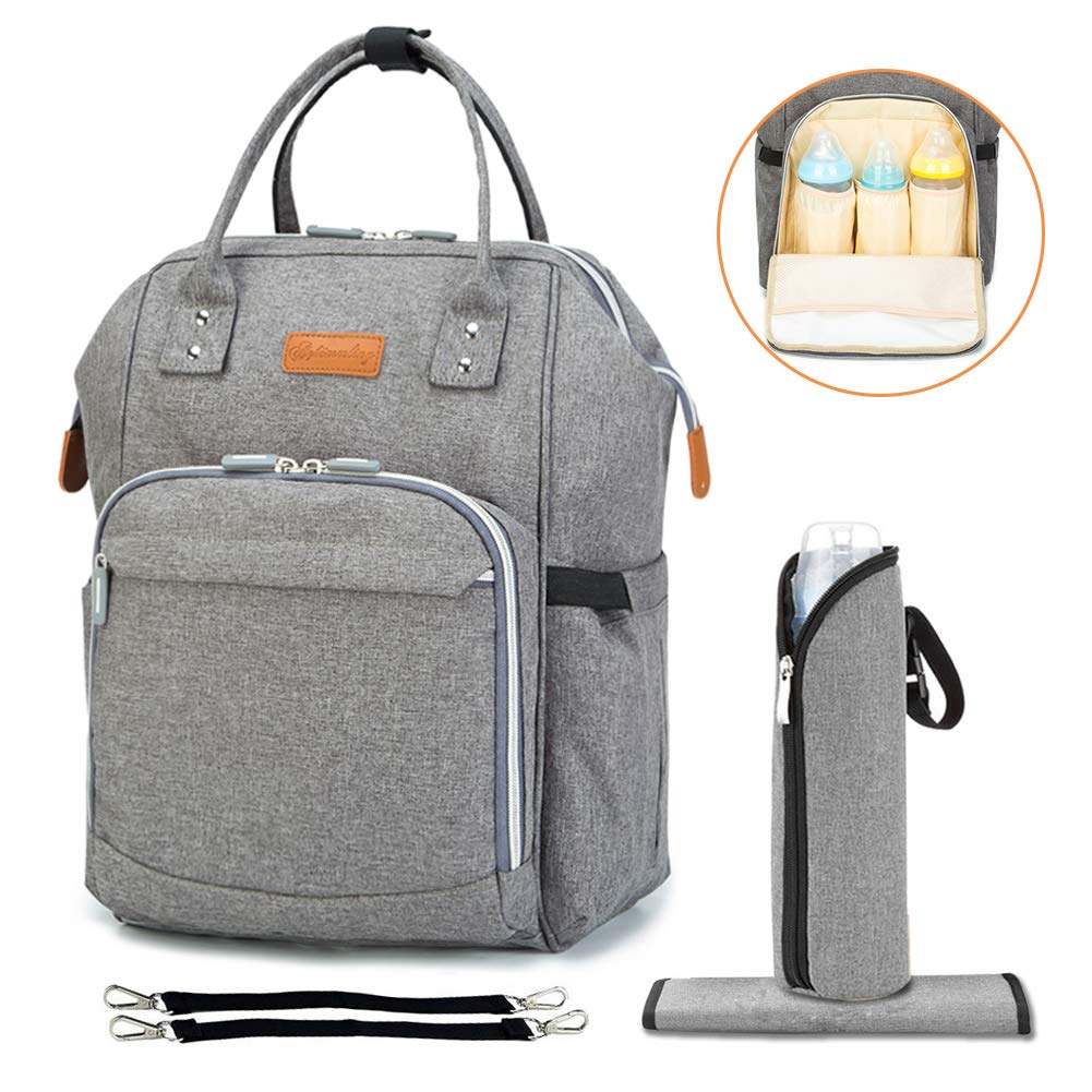 wide open diaper backpack