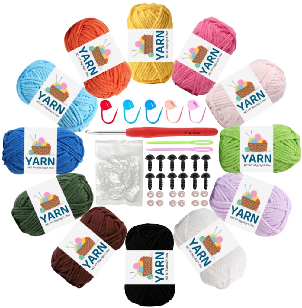 Photo 1 of 12 Chenille Yarn,Chenille Velvet Yarn